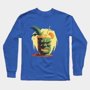 Tiki Drink Long Sleeve T-Shirt